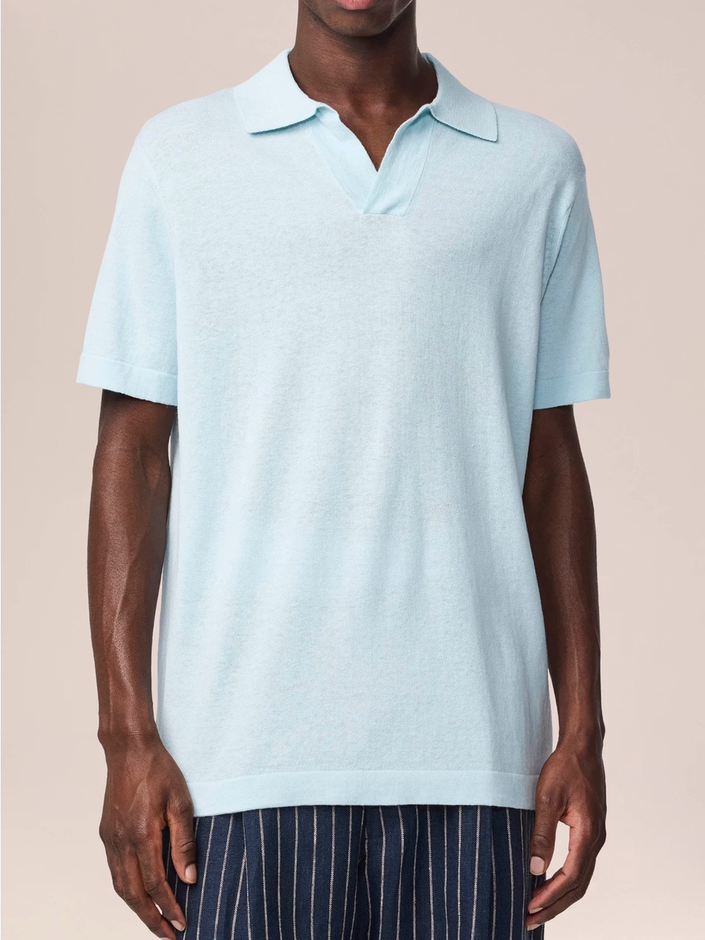 NN. 07 Johnny Collar Ryan 6311 Polo Winter Blue Shortsleeved Style Top Preppy